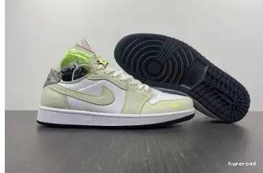 Hyperoad Low Jordan Nike Air White-Green 1 0607